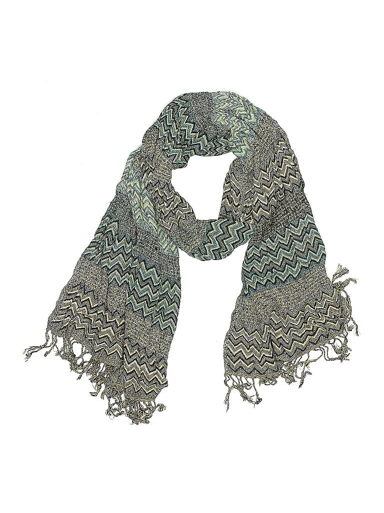 Unbranded Green Yellow Scarf One size - photo 1