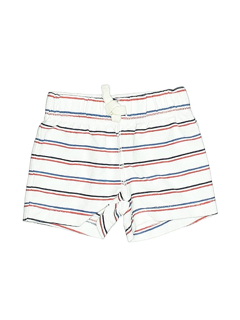 Pre-owned Carter's Babies' Board Shorts In White