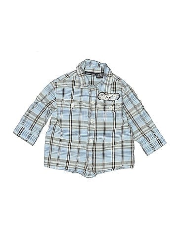 CALVIN KLEIN JEANS Long Sleeve Button-Down Shirt (view 1)