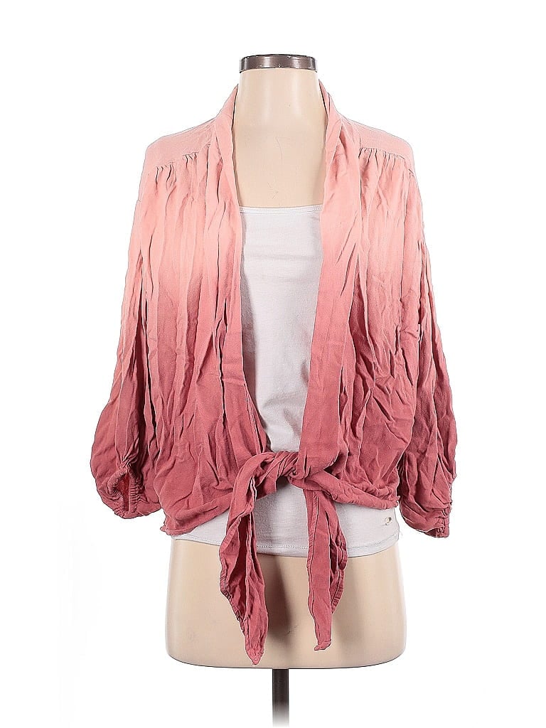Young Fabulous & Broke 100% Rayon Pink Kimono Size S - photo 1