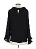 Vince Camuto Black Long Sleeve Blouse Size L - photo 2
