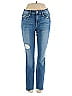 FRAME Denim Hearts Blue Jeans Size 25 waist - photo 1
