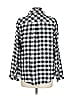 Torrid Checkered-gingham Black Long Sleeve Button-Down Shirt Size Lg Plus (0) - photo 2