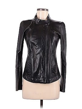 Donna Karan Collection Leather Jacket