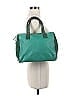 Olivia Harris 100% Leather Color Block Green Leather Satchel One size - photo 2