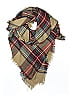 Unbranded Plaid Brown Tan Scarf One size - photo 1