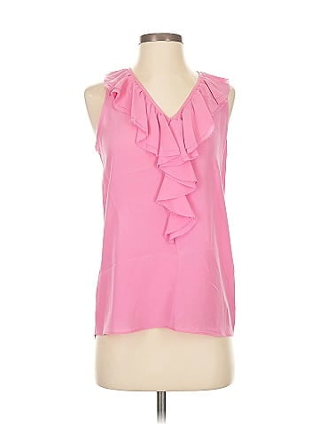 Banana Republic Sleeveless Silk Top (view 1)