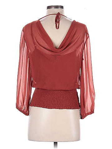White House Black Market 3/4 Sleeve Blouse (view 2)