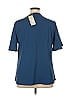 Timeson 100% Polyester Blue Short Sleeve Blouse Size XL - photo 2