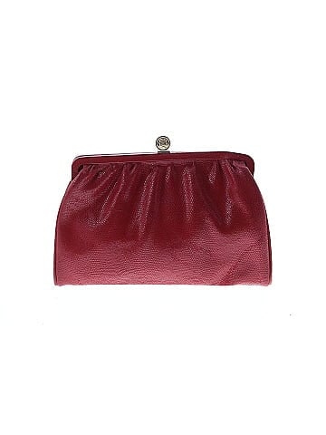 Fendi Vintage Embossed Leather Clutch (view 2)
