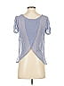 Pins and Needles 100% Polyester Purple Short Sleeve Top Size S - photo 2