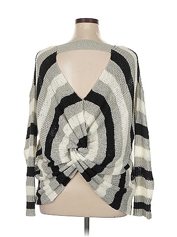 White Birch Pullover Sweater (view 2)
