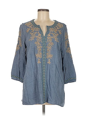 J.Jill 3/4 Sleeve Blouse (view 1)