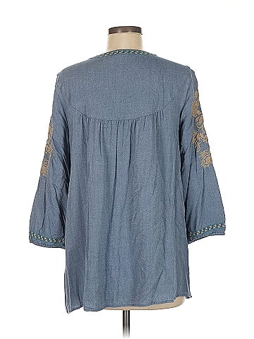 J.Jill 3/4 Sleeve Blouse (view 2)