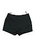Color Block 100% Polyester Solid Black Shorts Size 8 - photo 1