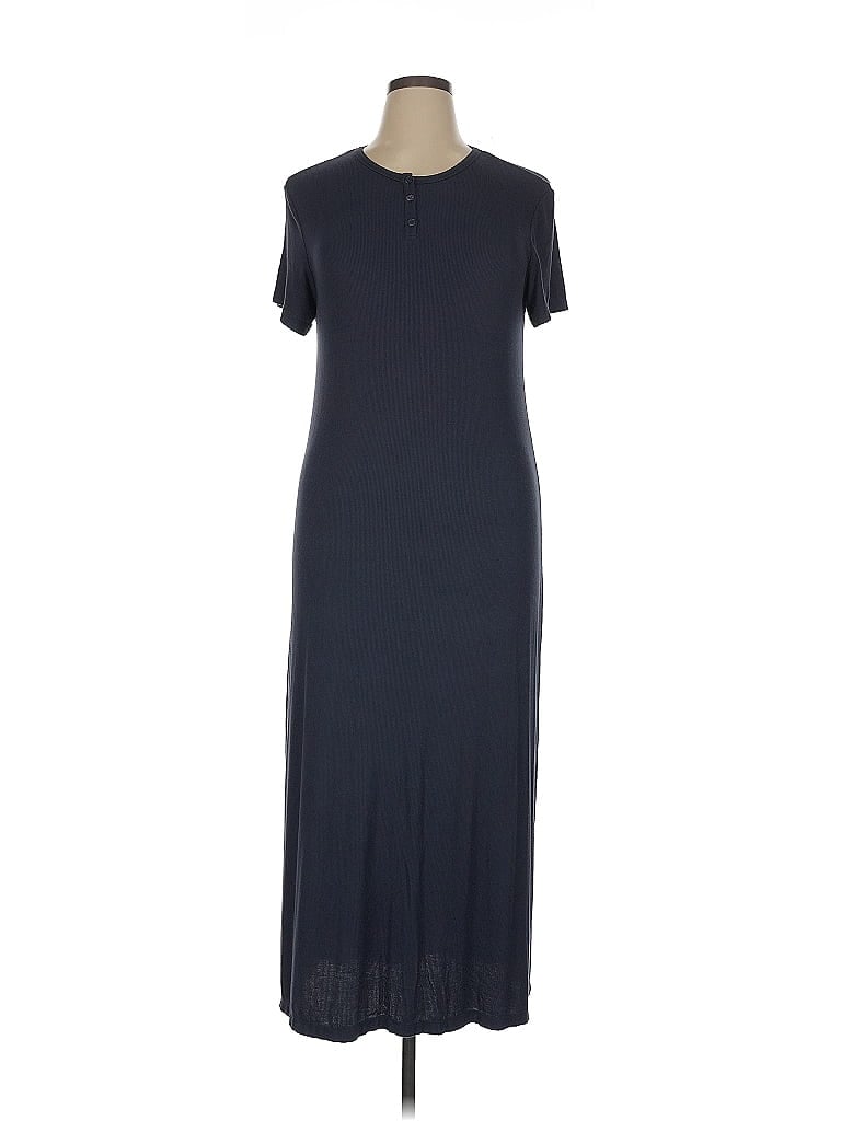 Barefoot Dreams Blue Casual Dress Size XL - photo 1