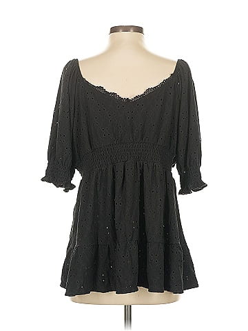 Torrid 3/4 Sleeve Blouse (view 2)