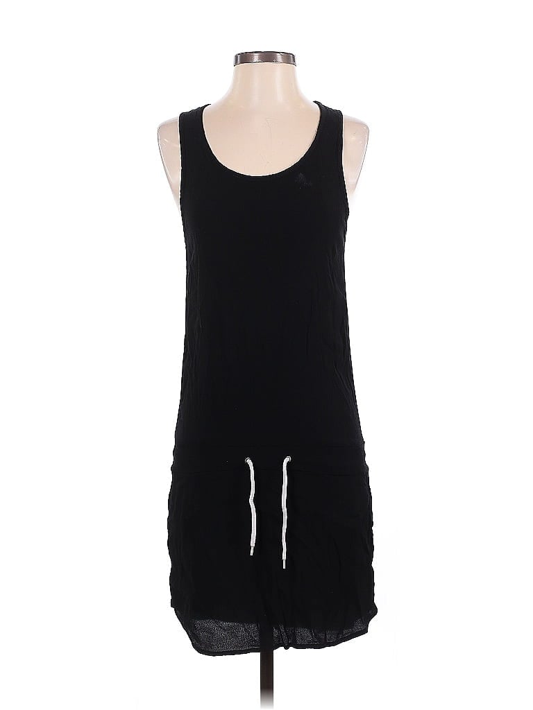 Monrow 100% Rayon Black Casual Dress Size XS - photo 1