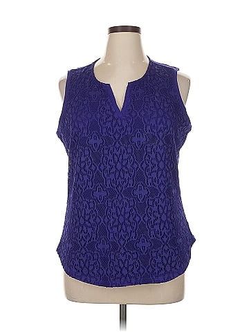 Liz Claiborne Sleeveless Blouse (view 1)