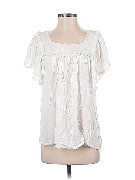 World Market Short Sleeve Blouse