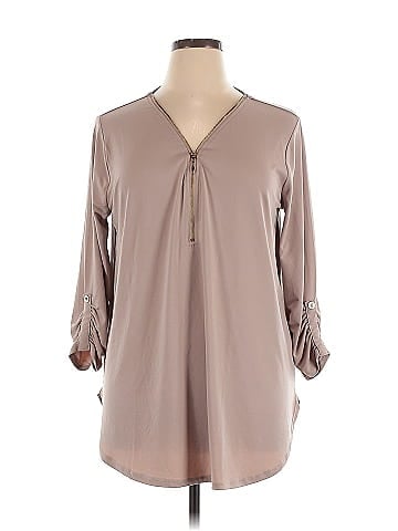 Zenana 3/4 Sleeve Blouse (view 1)
