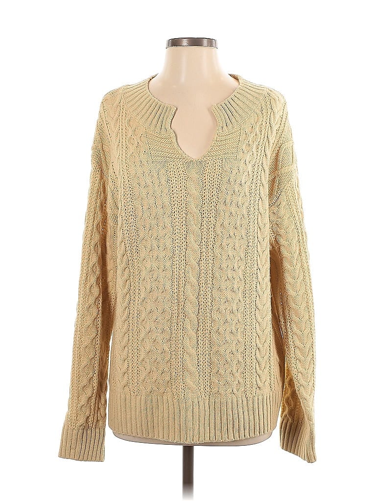 Pre-owned Unbranded Pullover Sweater In Brown