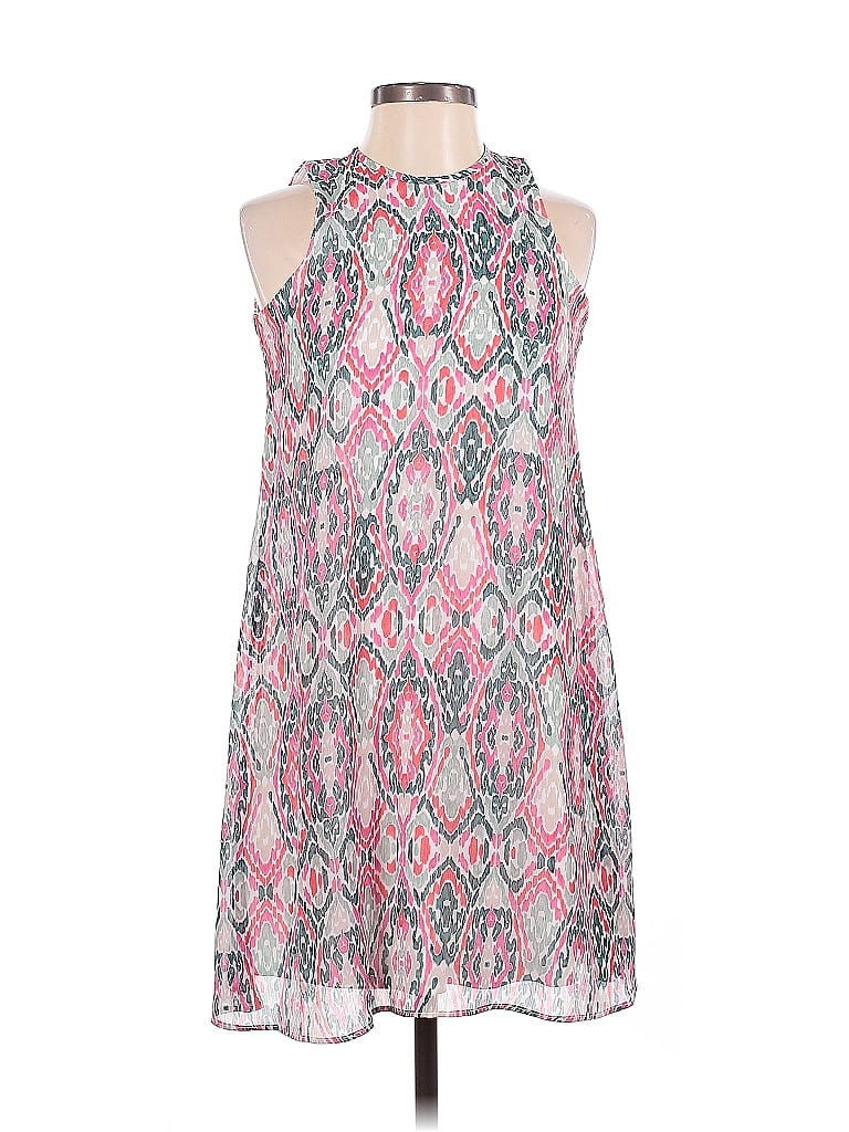 Pre-owned Calvin Klein Cocktail Dress In Pink