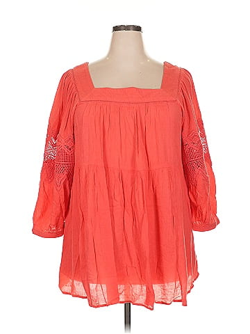 Roaman's 3/4 Sleeve Blouse (view 1)