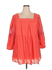 Roaman's 3/4 Sleeve Blouse