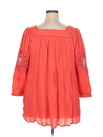 Roaman's 3/4 Sleeve Blouse (view 2)
