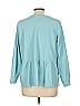 LOGO by Lori Goldstein Teal Sweatshirt Size L - photo 2