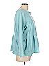 LOGO by Lori Goldstein Teal Sweatshirt Size L - photo 4