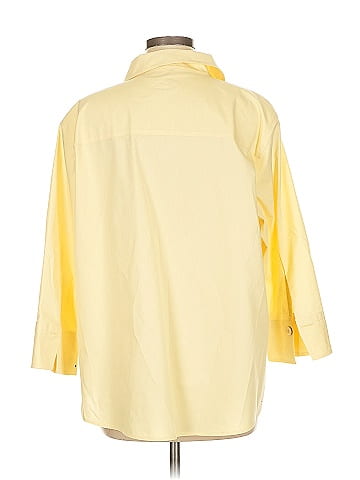 Foxcroft 3/4 Sleeve Button-Down Shirt (view 2)
