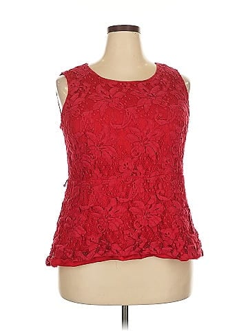 Lela Rose Sleeveless Blouse (view 1)