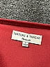 TeXTURE & THREAD Madewell Burgundy Red Long Sleeve Blouse Size S - photo 3