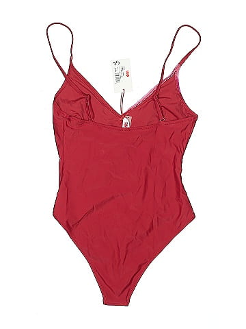 Solid & Striped One Piece Swimsuit (view 2)