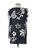 G by Giuliana Rancic 100% Polyester Blue Short Sleeve Blouse Size L - photo 2