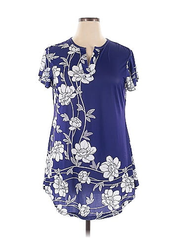 Lily by Firmiana Short Sleeve Blouse (view 1)
