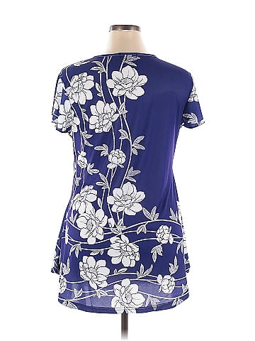 Lily by Firmiana Short Sleeve Blouse (view 2)