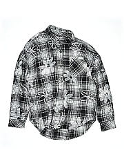 Justice Long Sleeve Button Down Shirt