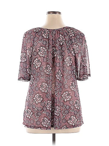 Style&Co Short Sleeve Blouse (view 2)