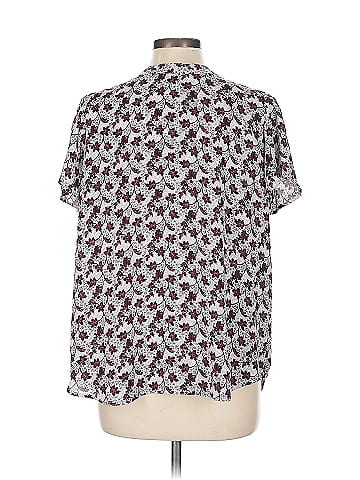 Ann Taylor LOFT Short Sleeve Blouse (view 2)