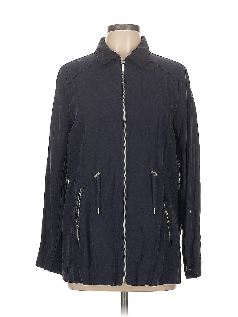 Zara Basic Blue Jacket Size L - photo 1