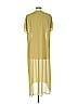 LOGO by Lori Goldstein 100% Polyester Green Casual Dress Size L - photo 2
