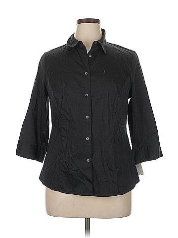 Apt. 9 3/4 Sleeve Button-Down Shirt (view 1)