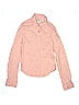 Guess Jeans 100% Cotton Pink Long Sleeve Button-Down Shirt Size S (youth) - photo 1