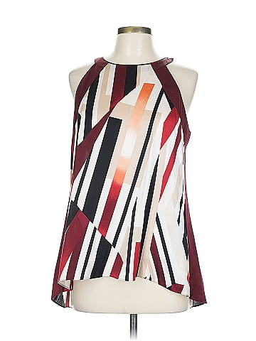 White House Black Market Sleeveless Silk Top (view 1)