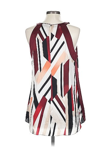 White House Black Market Sleeveless Silk Top (view 2)