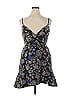 RACHEL Rachel Roy Paisley Blue Black Cocktail Dress Size 14 - photo 1