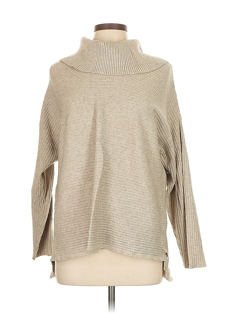 Click to view more detailed imagery on our partner's website Pre-owned Style & Co Turtleneck Sweater In Brown